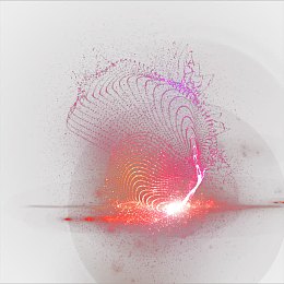 华丽动感科技光线条矢量