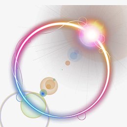 太阳光圈科技炫光