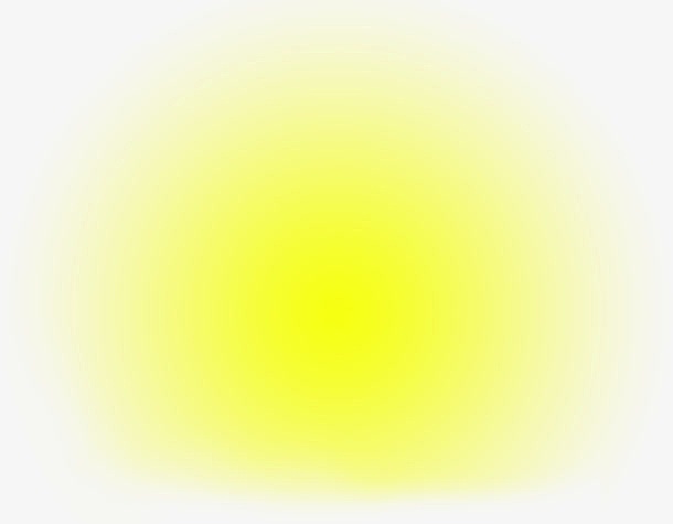 高清黄色效果光晕设计效果图