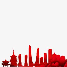 亭子宝塔花卉