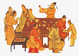 古代酒桌