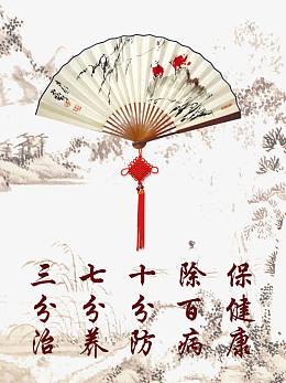 养生展板