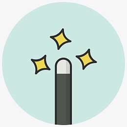 魔术咒语工具魔杖向导绘图工具