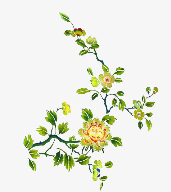 山茶花免扣素材素材免费下载_觅元素