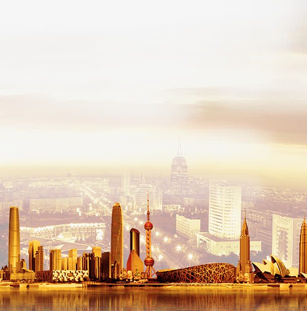 上海城市背景图