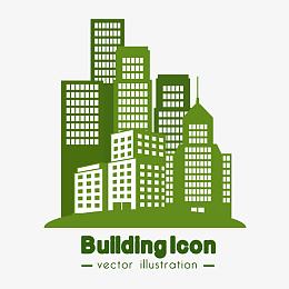 高楼大厦 宏伟的城市建筑设计矢