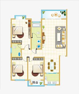 房屋室内效果