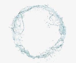 滴水汇聚圆形