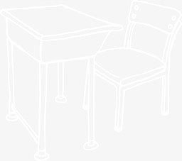 课桌粉笔画