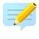 message edit icon