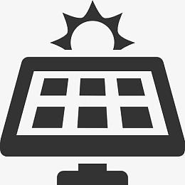 solar panel icon