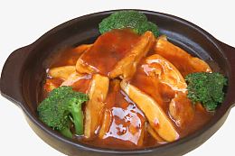素食美味客家酿豆腐
