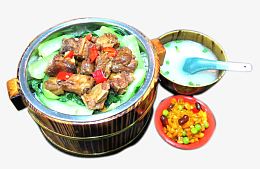 葱烧排骨饭