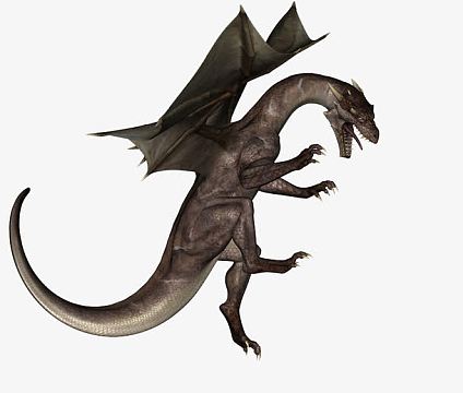 恶龙龙素材_恶龙龙图片元素-觅元素