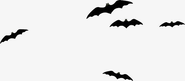黑色蝙蝠素材免抠素材免费下载 觅元素51yuansu Com