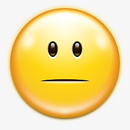 表情的脸平原图标
