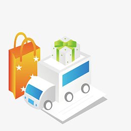 送礼品的货车