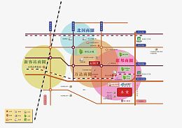 小区交通线路区位图