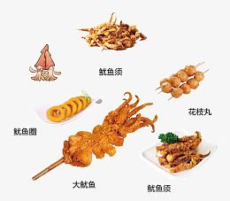 大鱿鱼小吃