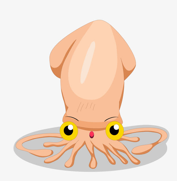 矢量大章鱼素材