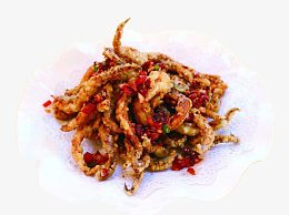 椒盐鱿鱼须
