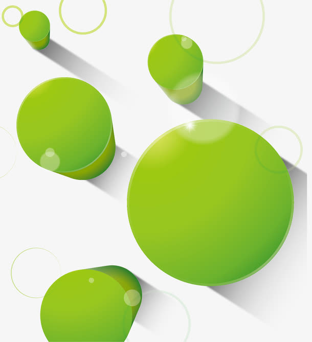 现代简约几何矢量ppt元素