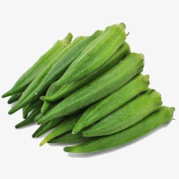 新鲜蔬菜黄秋葵