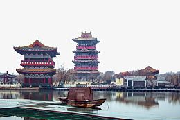 开封城游湖