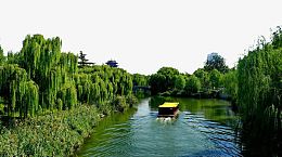大明湖景色