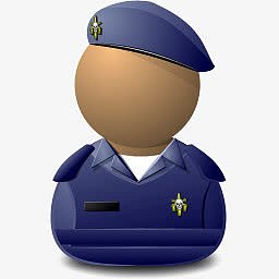 精英蓝队长屏蔽图标