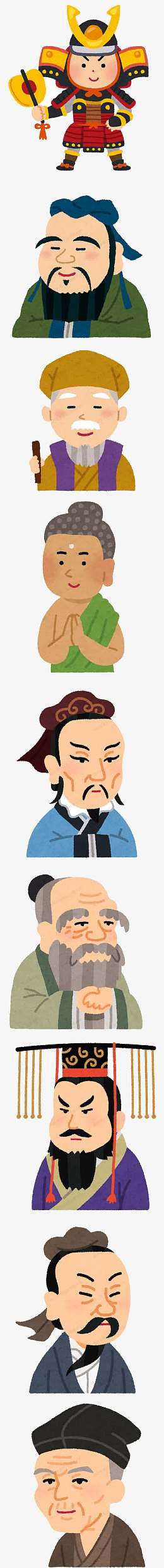 古代士兵多人图