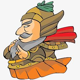 古代英雄将军psd源文件pngpng卡通骑马的古代将军素材pngpng国风手绘