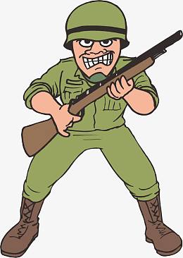 卡通兵人