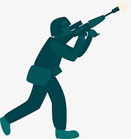 战地士兵英勇狙击