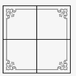 田字边框