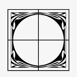 田字框花纹