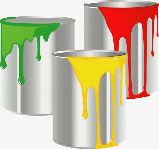 染料油漆桶免抠素材免费下载_觅元素51yuansu.com