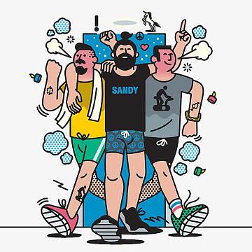 q版漫画人物素材_q版漫画人物图片元素-觅元素