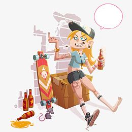 叛逆的女孩