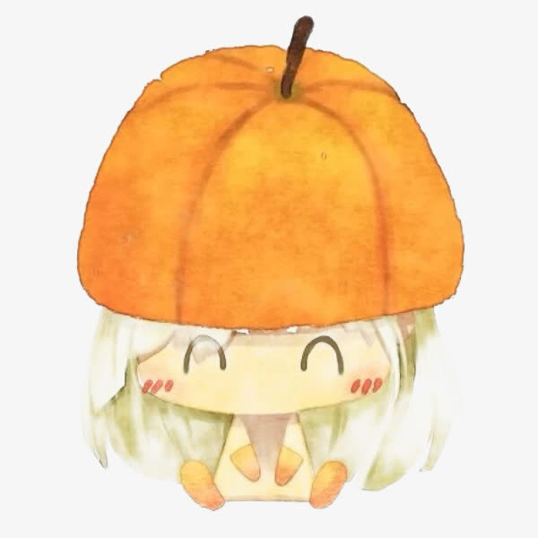 南瓜头可爱人物