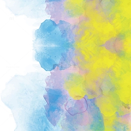 水彩绘旅行矢量素材