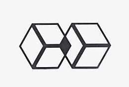 重叠正方体