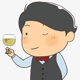 品酒师卡通图像