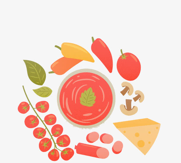 卡通食物素材