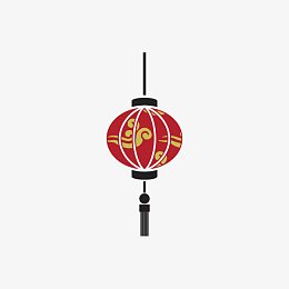 祥云图案灯笼