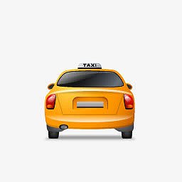 出租车回来黄色的Transpo