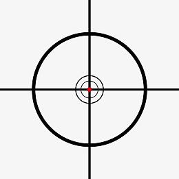 瞄准圈射击瞄准图片