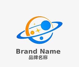 网络科技logo创意图标