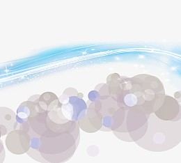 放射线 透明圆圈