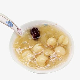 美容银耳莲子羹